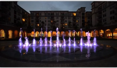 12w Economic Aluminum DMX RGB IP68  Colorful Lighting  LED Fountain nozzle light LED Fountain Lamp