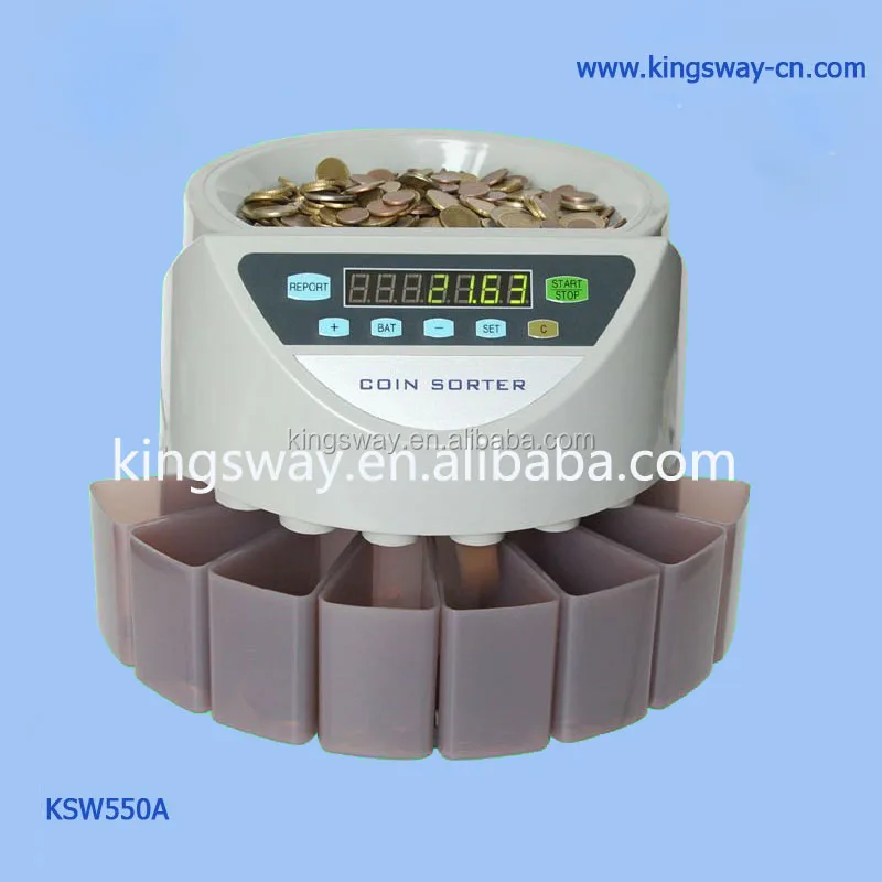 
Easy-operated Coin Counter KSW550A. 