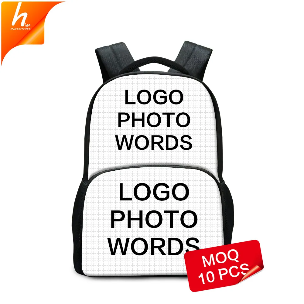 Dog 3D Picture of School Bag 2020 New Style Funny Backpack for Guy Cool Girls Laptop Back Pack