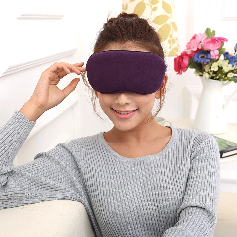 Four levels temperature heating wireless sleep eye mask USB eye warmer