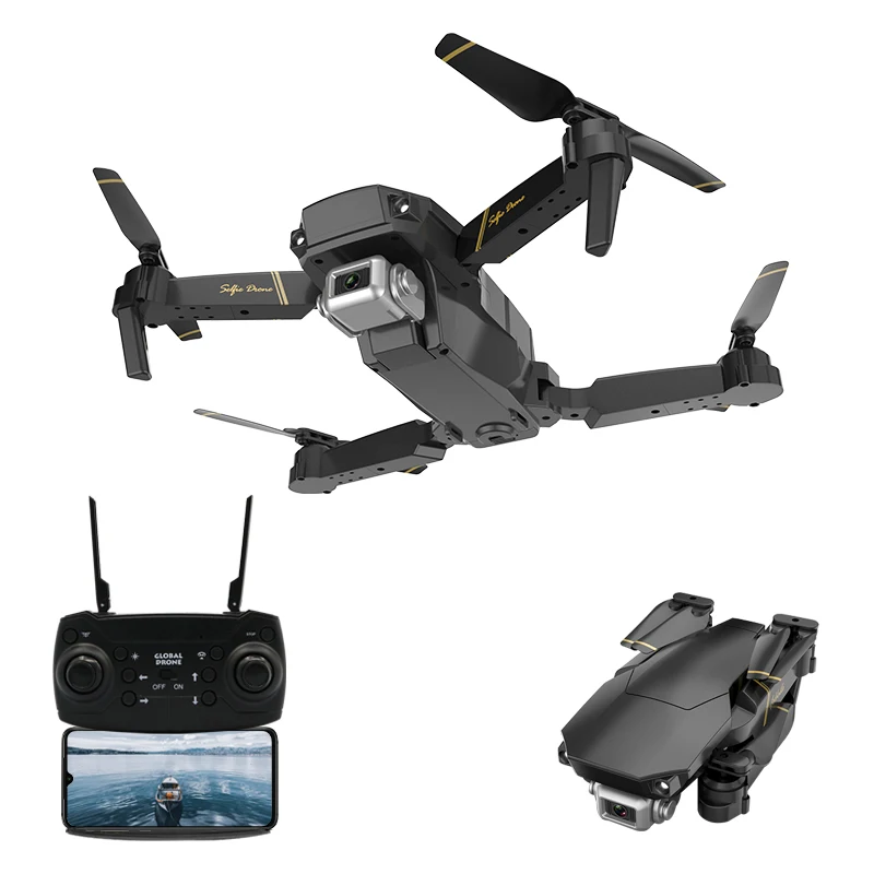 Global Drone GD89 Drones With HD Camera HD Drones Profesionales VS E58 JY019 S168 Mavic 2 Pro