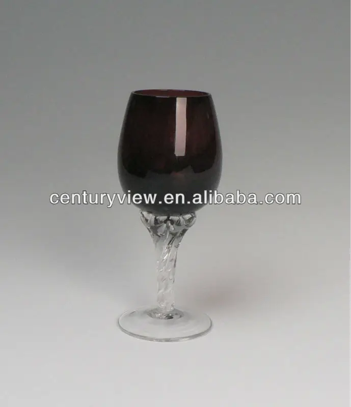 Aeofa European Stained Glass Goblet Wine Glass