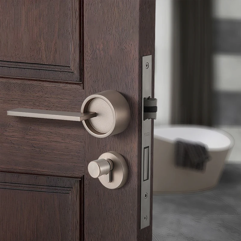 
Bedroom door lock indoor Nordic mute door lock modern minimalist CL-0400 