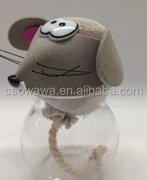 tiger grass head grass toy mini plant doll