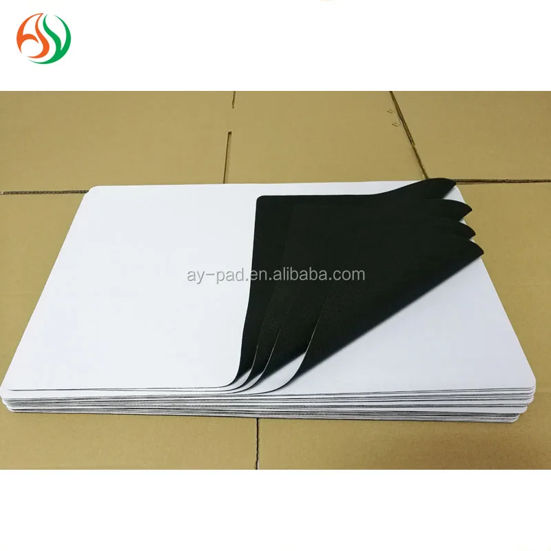 Factory Welcome Custom AY Sublimation blanks High Quality Eco-friendly Cheap Rubber Mouse pad material Roll sheets Material