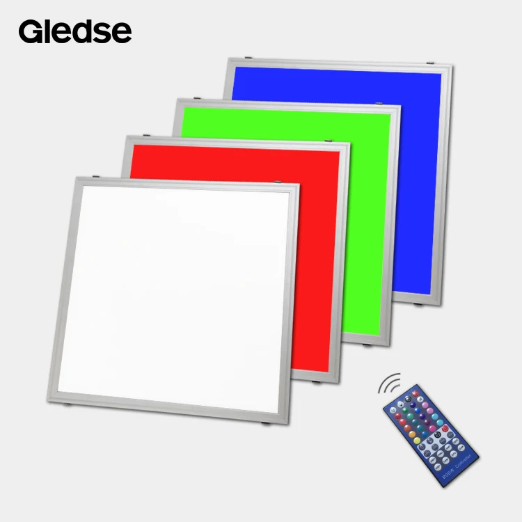 600x600 квадратный rgb suiface потолочный многоцветный светодиодный панельный светильник