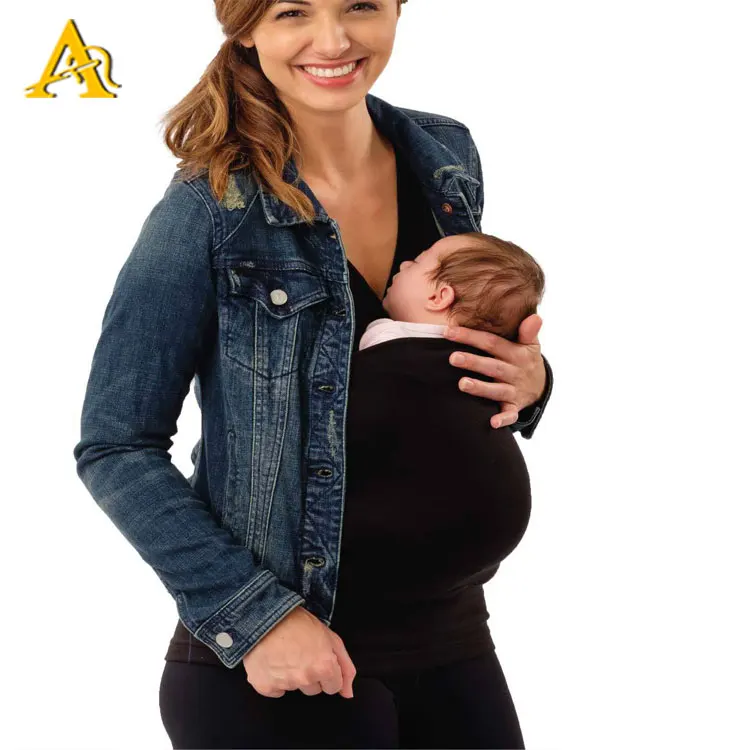 
Wholesale Maternity Top Clothes Baby Carrier Wrap Top Hands Free Kangaroo Care Soothe Shirt 