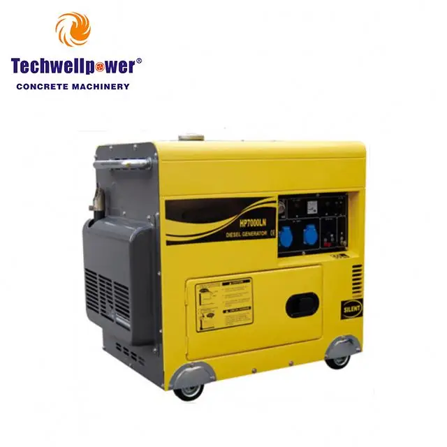 5kv small water cooled silent diesel generator with price