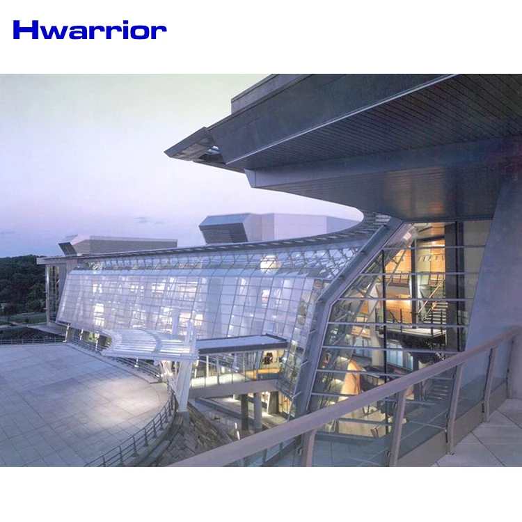 
Building Exterior Facade Glazing Architectural Glass Curtain Walls 