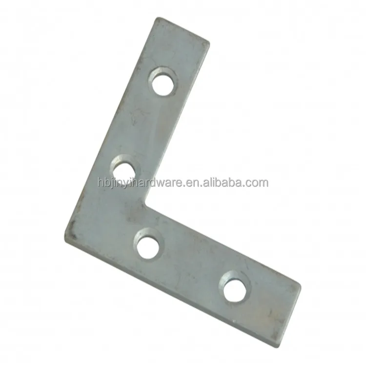 Custom Angle Plate Corner Brace Flat L Shape Repair Bracket OEM Factory