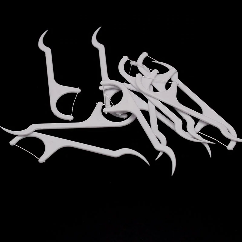 
A02 individual Dental Floss Pick Manufacture floss toothpick /Nylon /Terylene/ UHMWPE Mint Dental Floss Pick 