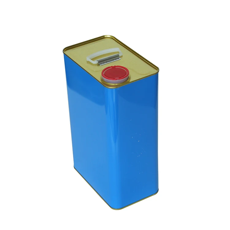 
 Квадратные химические банки для краски, латексный клей с пластиковой крышкой  