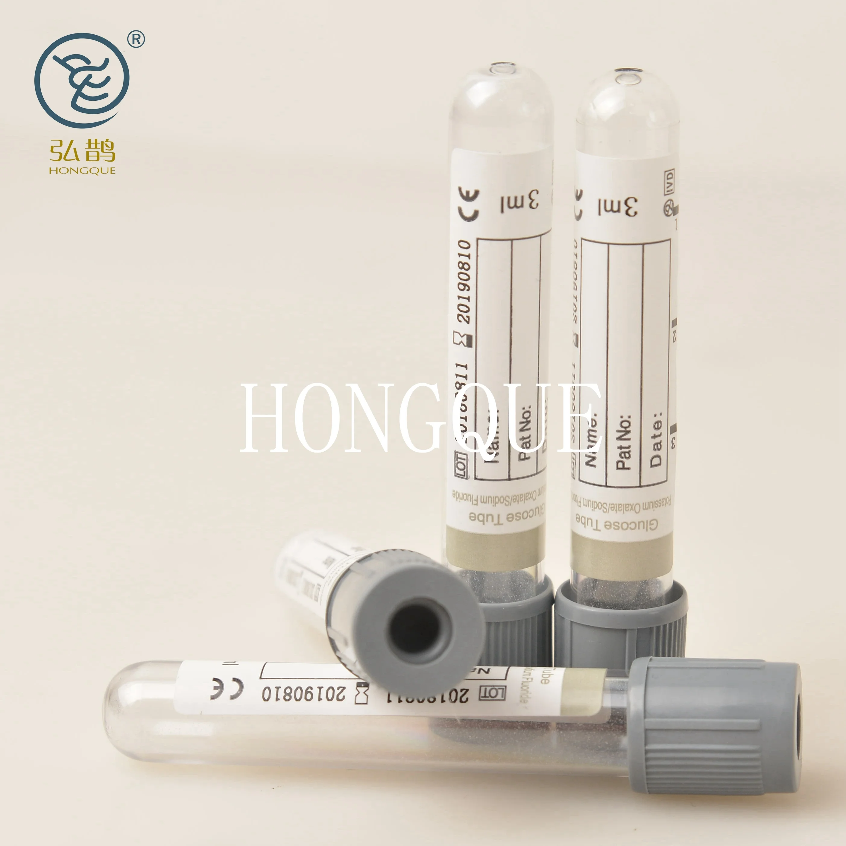 vacuum blood collection glucose tube