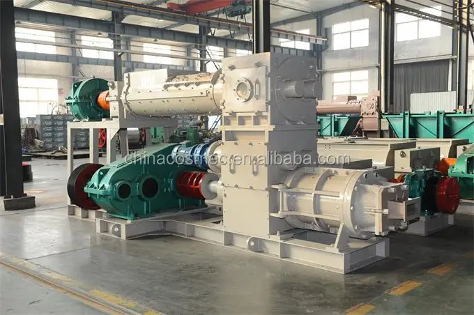 Factory price solid hollow clay vacuum extruder automatic terracotta wall panel making machines