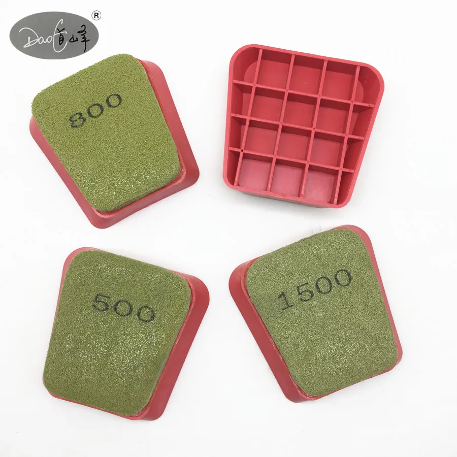 Daofeng Frankfurt Customized Size Abrasive Diamond Tools Sponge Polishing Blocks Marble Line OEM Supported Stone Cutting
