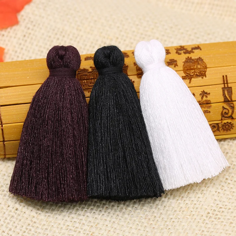 Woman Dress Fashion Small Garments Decoration Cotton Tassel Wholesale Tassels Tassel Keychain 100%
