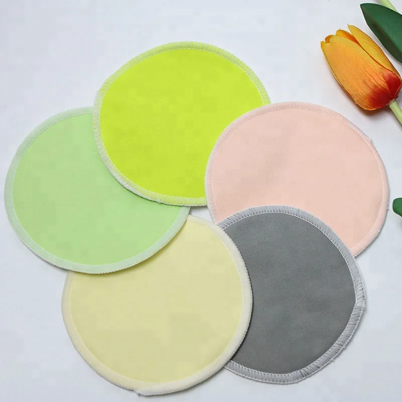 premium quality bamboo nursing pads reusable washable for women breastfeeding