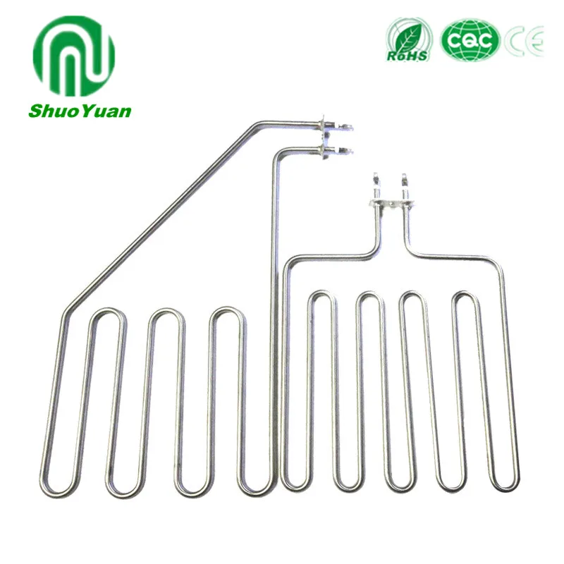 Electric Sauna Stove Heating Element,Green 304SUS Straight Heater Pipe,Tubular Air Heater 220V/380V 2KW/2.5KW/3KW