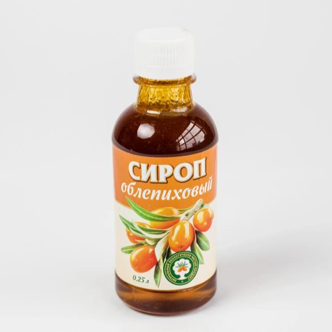 Sea Buckthorn Fruit Berries Syrup Drink