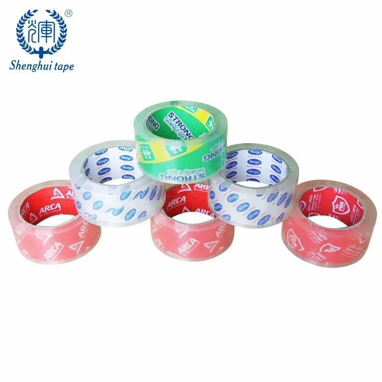 Bulk Sale Strong Adhesive Customize Sticky Transparent Adhesive Tape nitto tape opp tape custom made logo