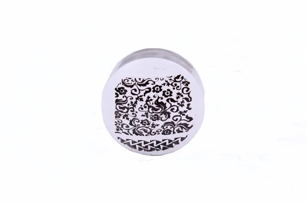 2.8CM Transparent Silicone Jelly Nail Art Stamper