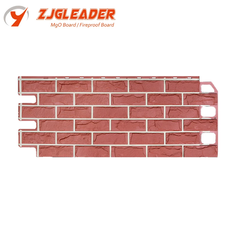 Hot sell Faux Stone plastic decorative 3D Exterior Wall Panel
