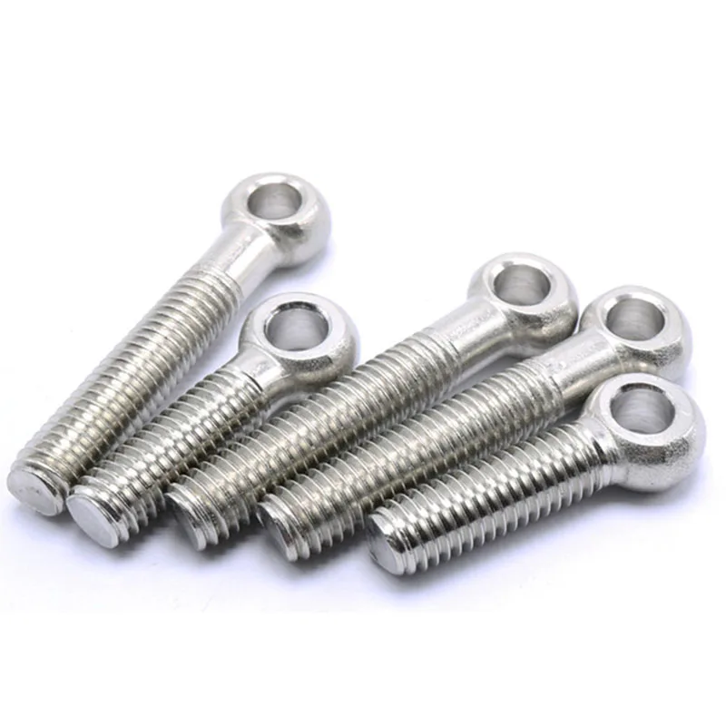 Alloy steel/ stainless steel fixed ring closed swivel eyelet joint bolt screw
