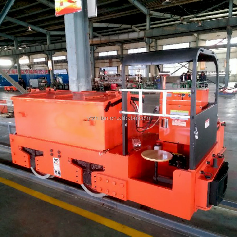 Электромокомотив на батарейках 1,5 тонны