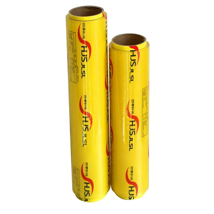 Cling Film Food Grade Clear PVC Transparent Casting Water Soluble Soft Plastic Wrap For Wrap Food