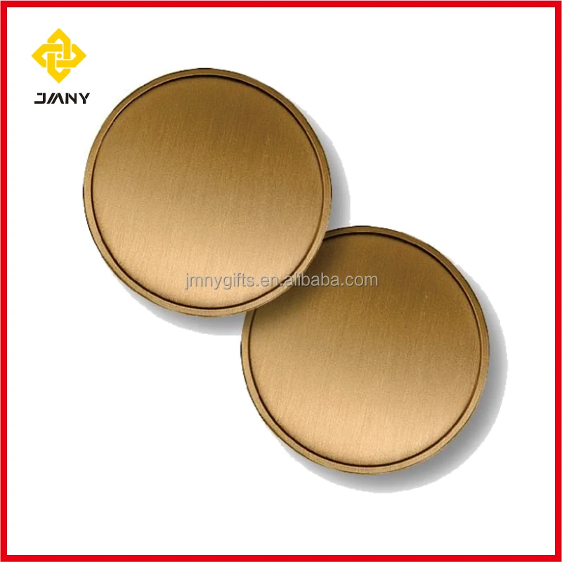 Custom Blank Nickel Engravable Challenge Coin