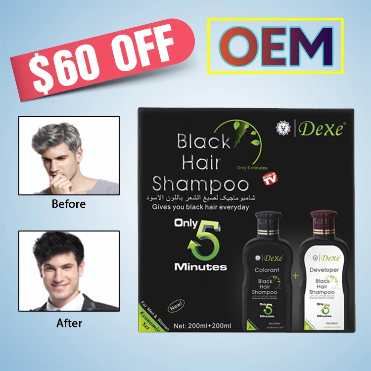 Noni Black Hair Color Shampoo / Black Hair Dye Colour Shampoo/Permanent Hair Dye Color For Women