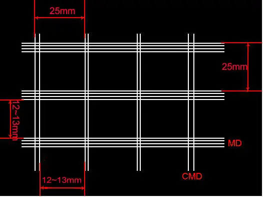 used in water channel and dams reinforced fiberglass geogrid for airport