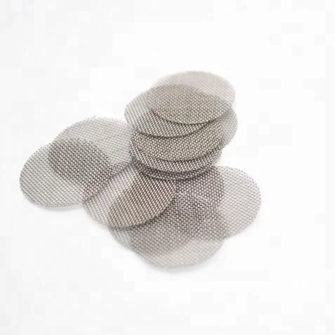 Титановая сетка 14,8 мм 25,4 мм 30 мм круглые экраны для курительных труб из нержавеющей стали