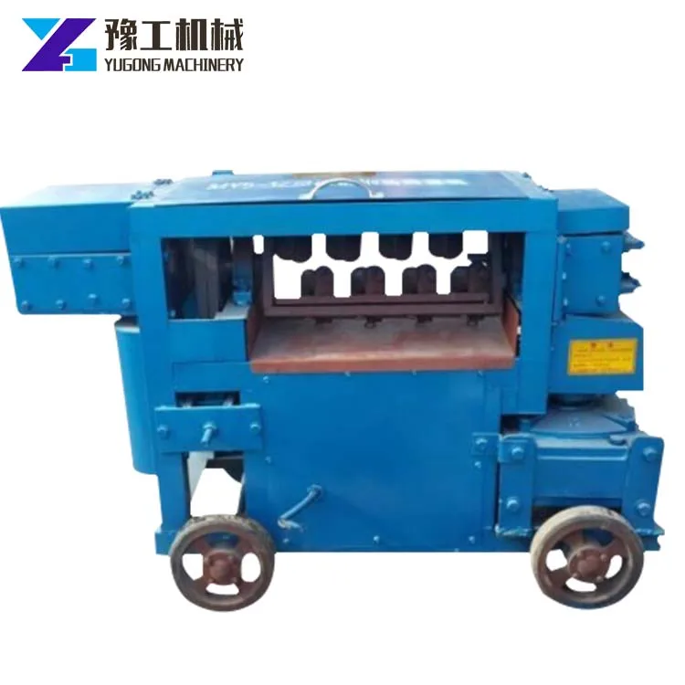 CE Approved Waste Rebar Straightening Machine Scrap Rebar Straightener Scrap Steel Bar Machine