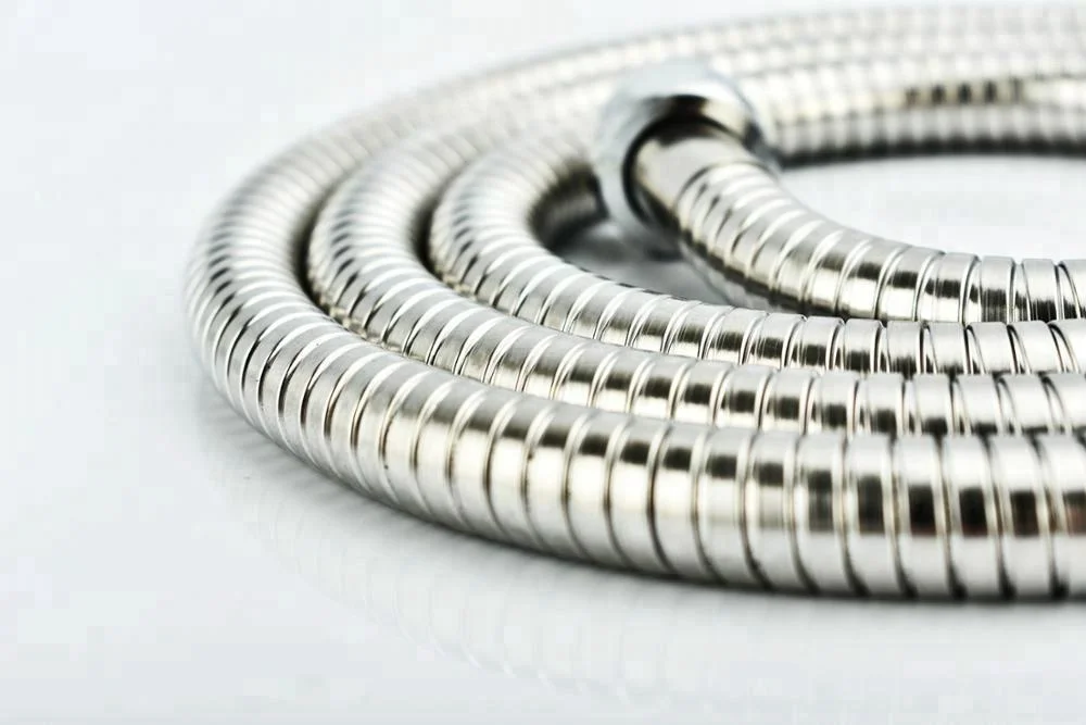 
stainless steel flexible hose 1.5 to 2.1meter with brass fittings 