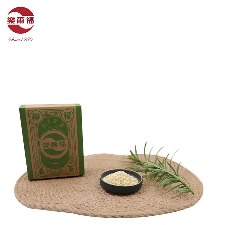 ginger powder and lemon tea instant tea bag by Chinese professional factory