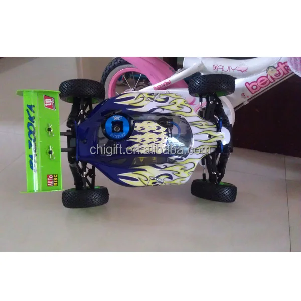  2 4G 1:8 4WD высокоскоростной газовый RC Nitro power внедорожный багги <span style=