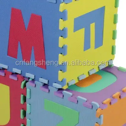2019 Soft Foam Alphabet Baby EVA Puzzle Mat - 26 Letter and 10 numbers Set