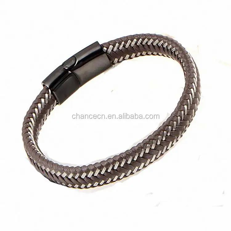 Alli Express Cheap Price Wholesale Genuine Leather Bracelet men