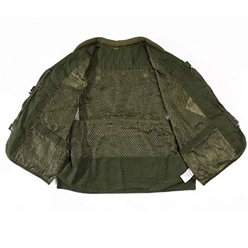 Оригинальный мужской уличный Военный Грузовой жилет с несколькими карманами