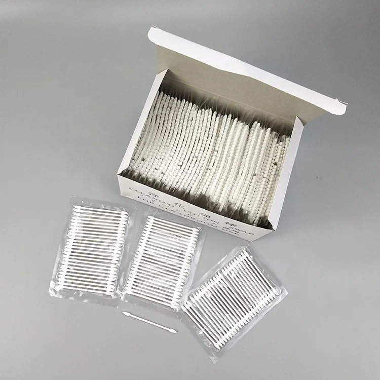 
Lint Free Paper Stick Double Sharp Tip Industrial Cotton Cleanroom Swab 