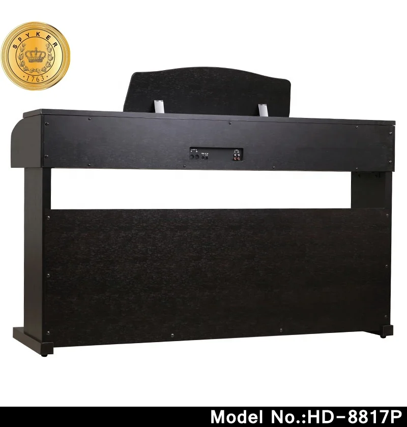 huangma high quality 88 keys black electric digital piano( HD-8817P)