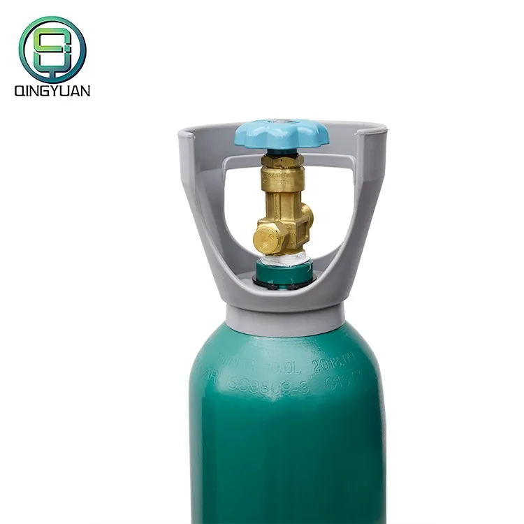 
4L-10L green good manufacturer Industrial used portable fire extinguisher empty gas cylinder 