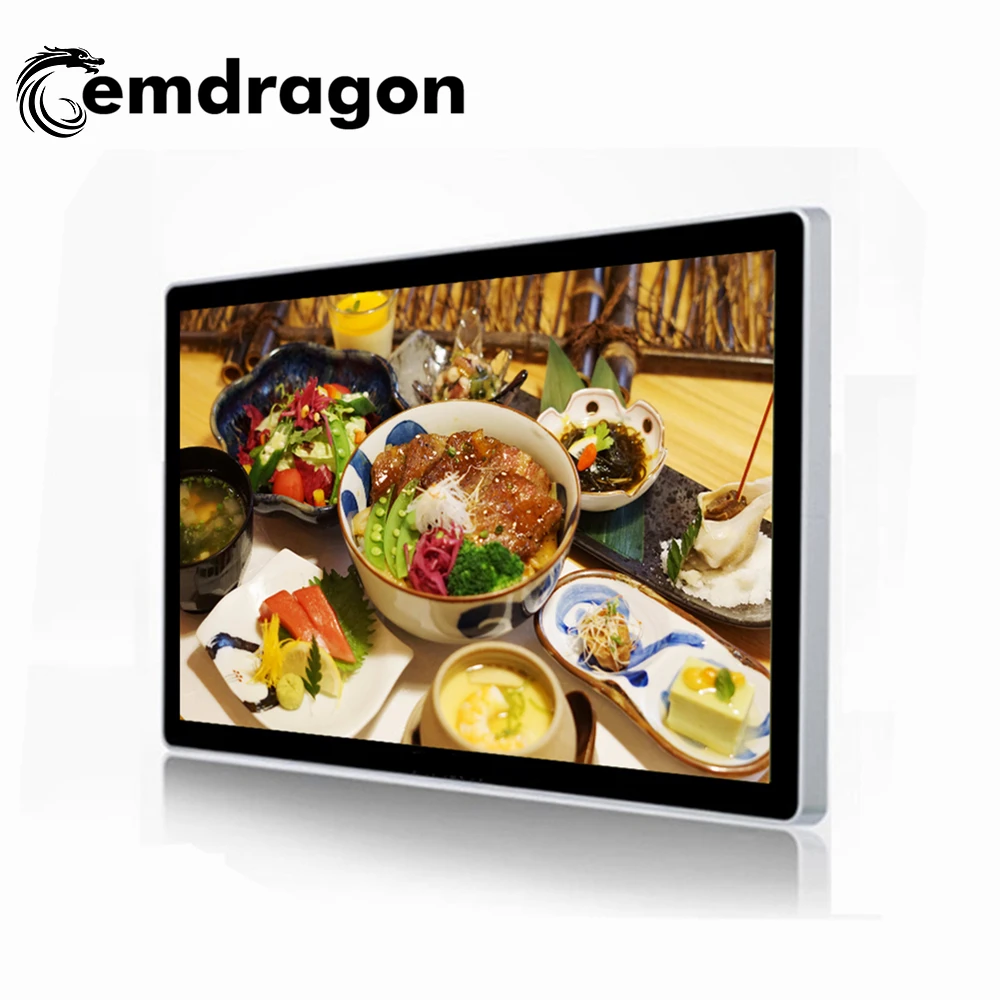 4K Android Wall Mount lcd Touch ad Screens indoor 15.6 inch digitalsignage walldigitalsignage digitaladvertising