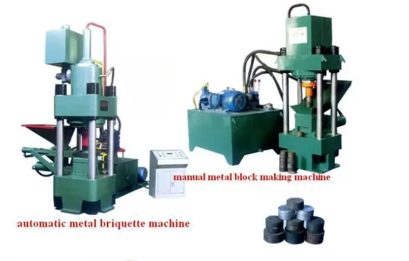
metal scrap briquette machine iron briquette machine Metal chip press 