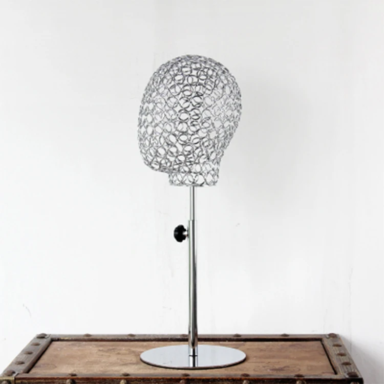 
Unisex Electroplating multicolor female mannequin display head for wigs 