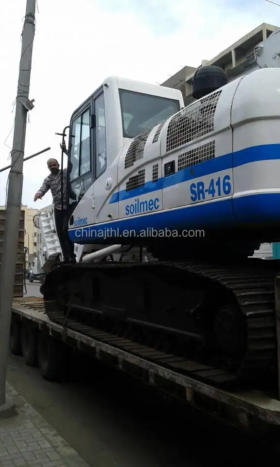 Used hydraulic drilling rig soilmec R416 rig