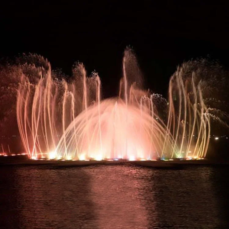 FREE DESIGN 304 Stainless Steel Floating Laser 3D Water Fountain