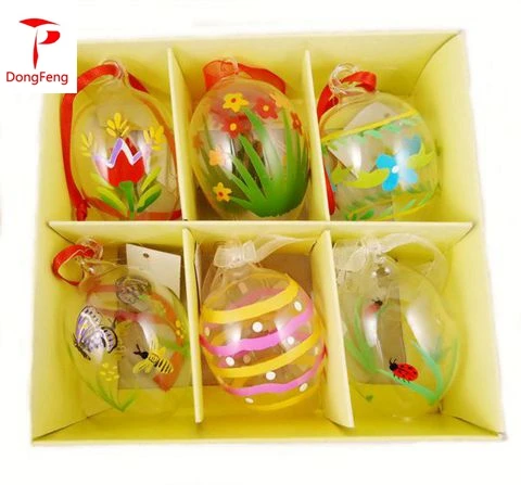 Пасхальные яйца ручной работы для украшения, оптом