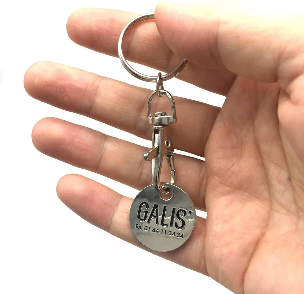 AI-MICH Wholesales Promotion Cheap Custom Logo Metal Keychain No Minimum